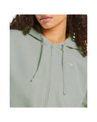 Gymshark Fleece Zip Hoodie regular fit Stone Grey