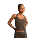 Nike X Skims Matte Women's Racerback Tank Top Dark Sepia