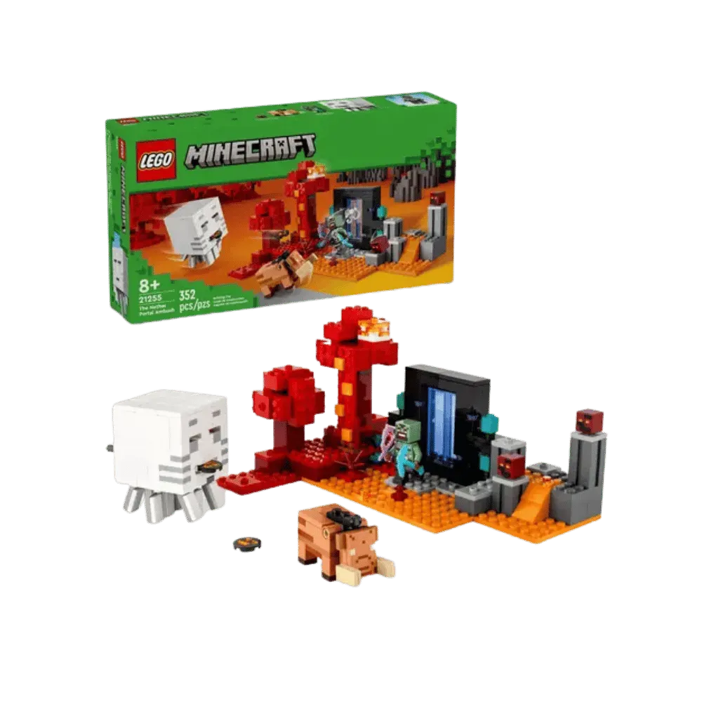 Lego Minecraft The Nether Portal Ambush