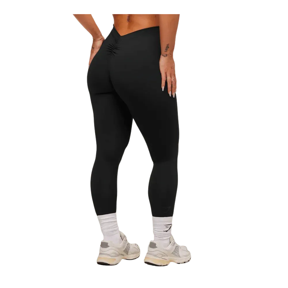 Gymshark Lifting Dipped Waistband Leggings Black