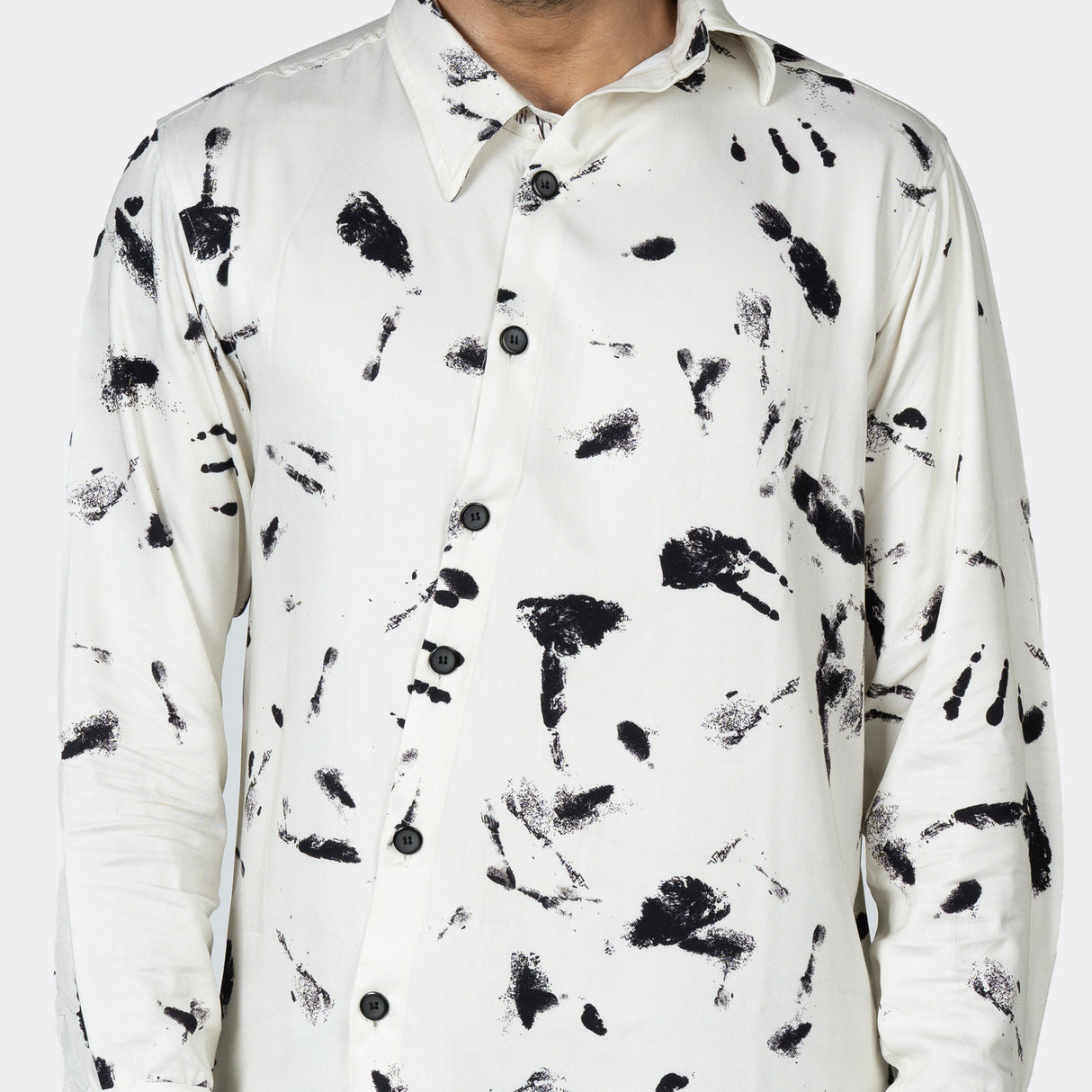 Handprint shirt - White