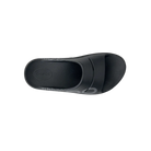 Oofos OOahh Sport Slide Sandal Black & Slate