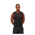 Gymshark Apex Seamless Tank Slim Fit Black/Carmine Red