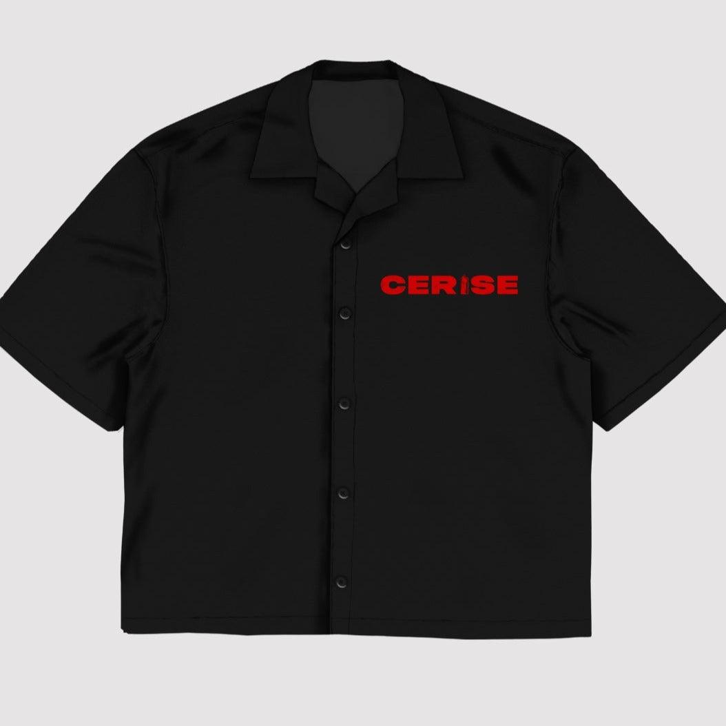 CERISE OLD SCHOOL BOWLING SHIRT - dawntown