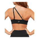 Gymshark One Shoulder Sports Bra Cherry Purple