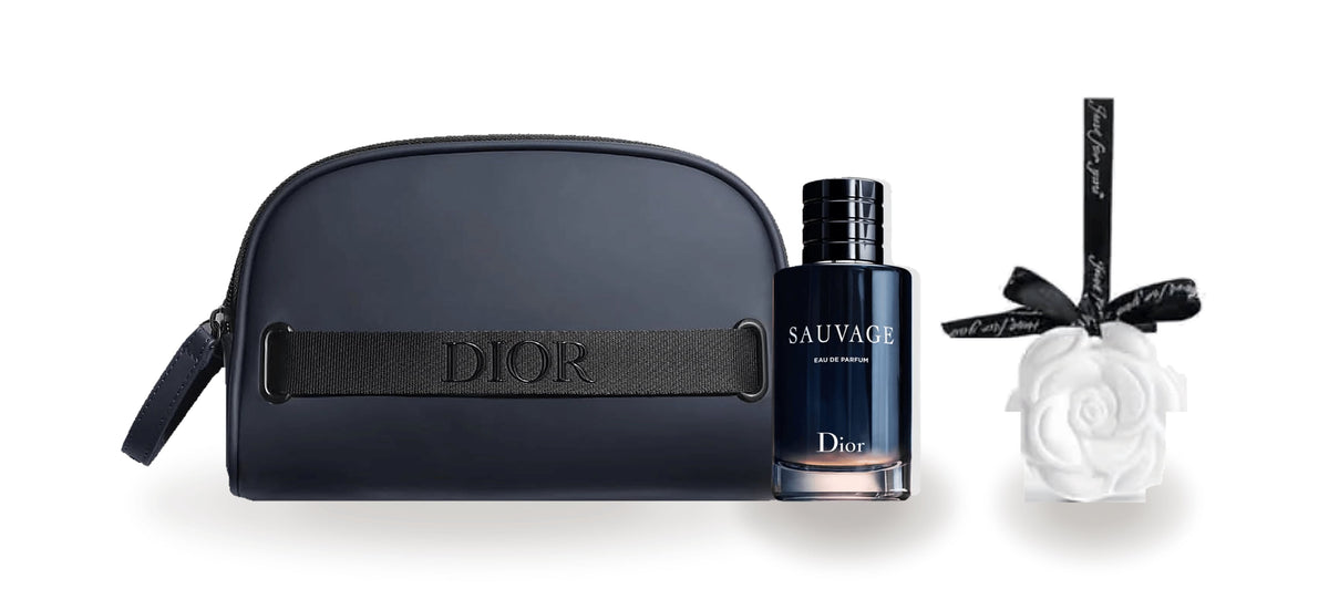 Dior Gift Set For Him (Dior Pouch + Dior Sauvage EDP 10 ml)