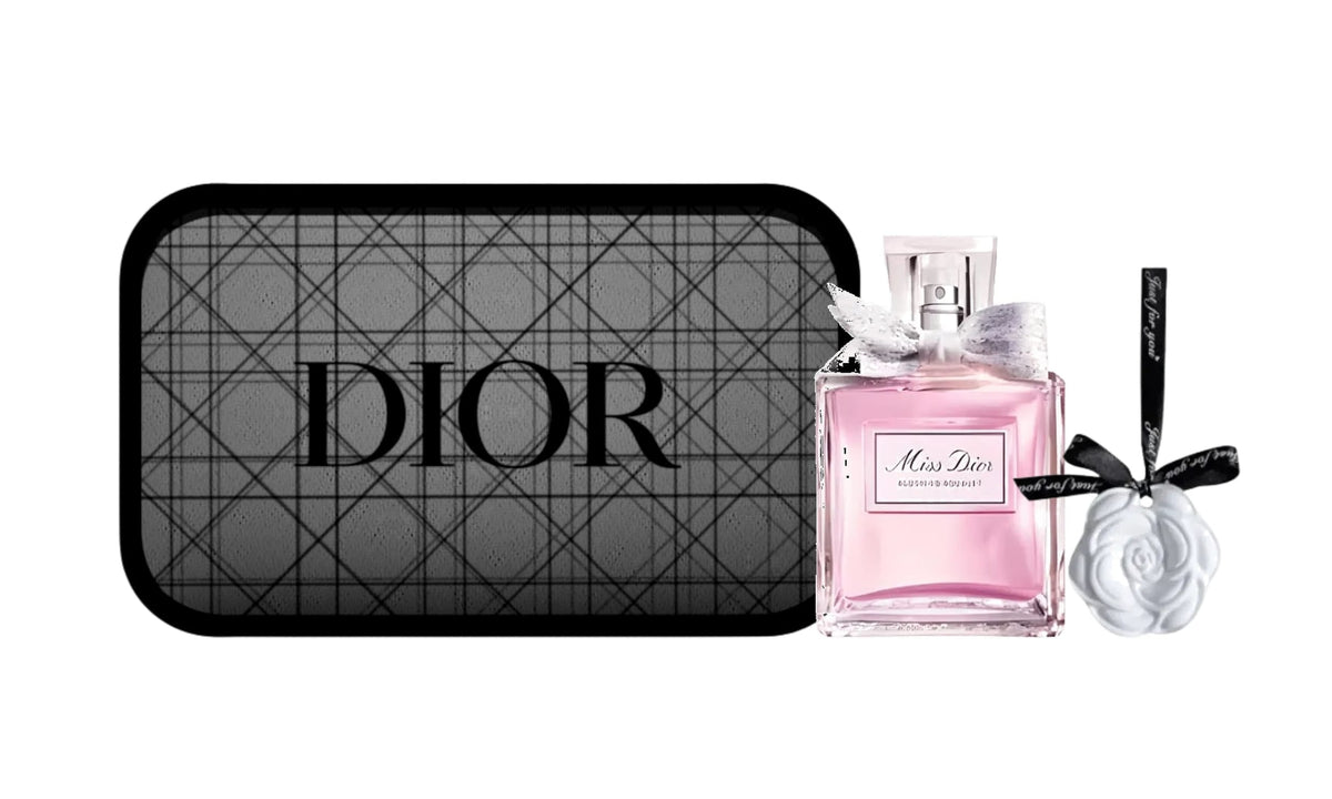 Dior Miss Dior Blooming Bouquet Gift Set (Dior Beauty Mesh Pouch + Dior Miss Dior Blooming Bouquet 5 ml + Scented Stone)