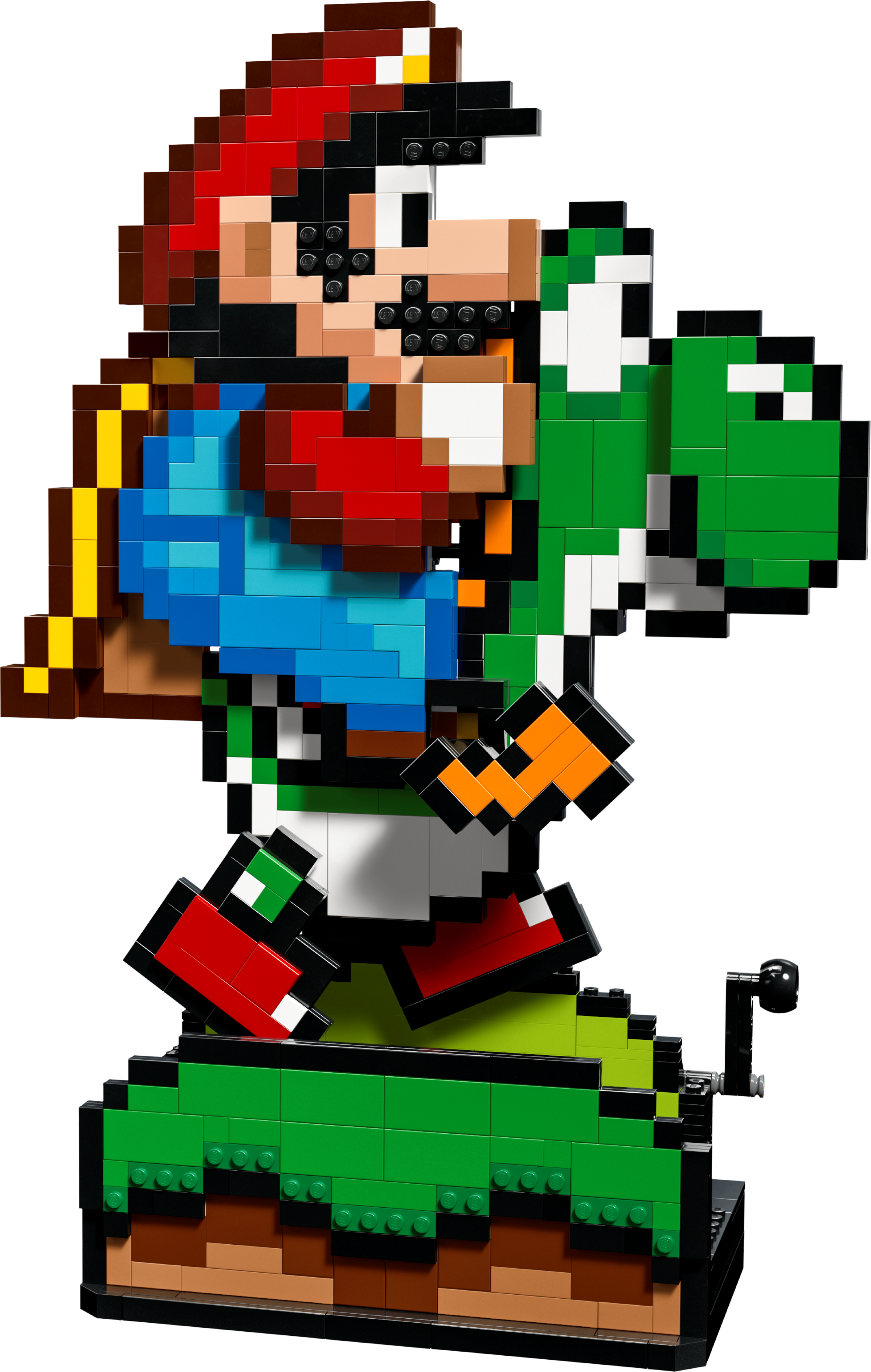Lego Super Mario World Mario  Yoshi