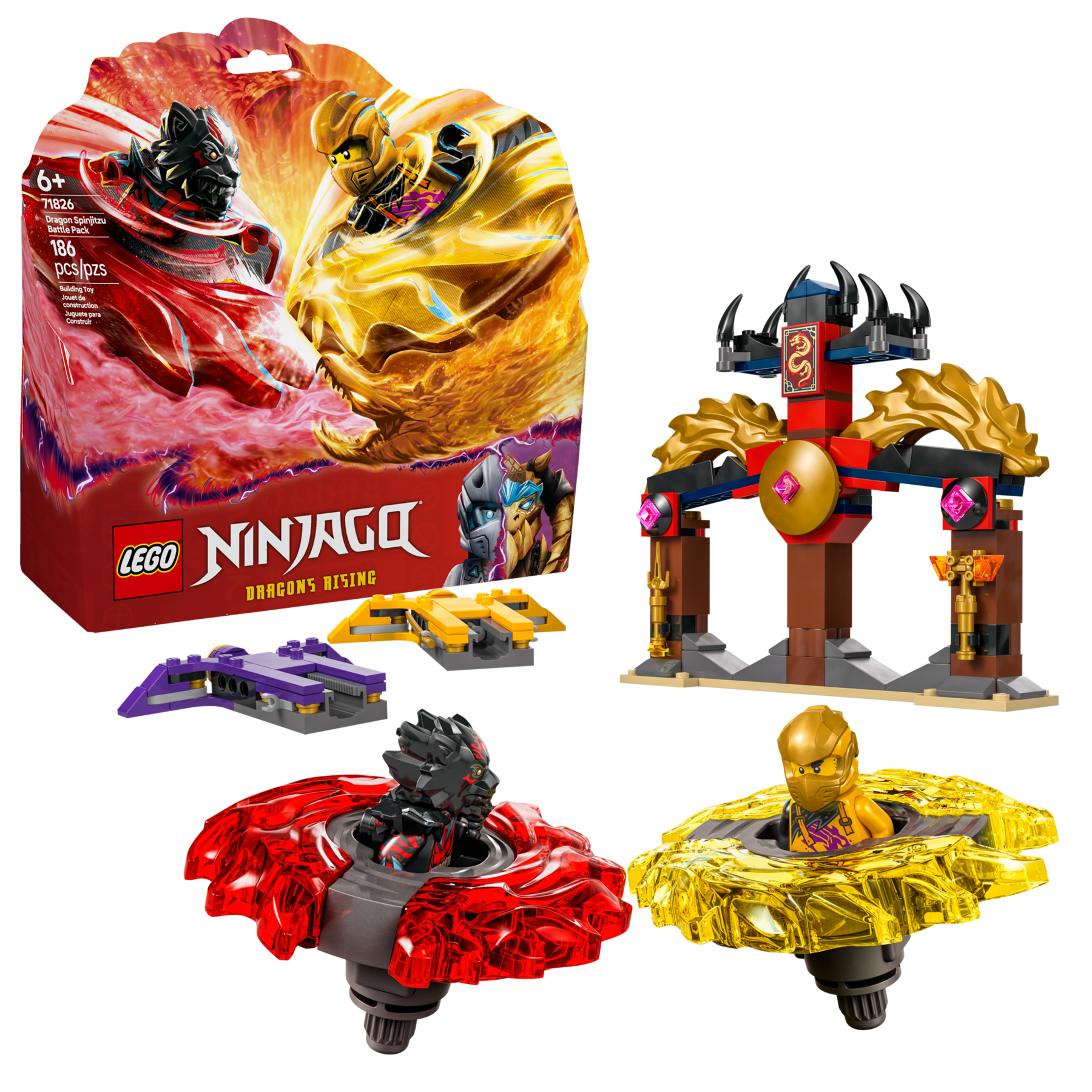 Lego Dragon Spinjitzu Battle Pack
