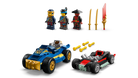 Lego Rogue vs Drix Race Car Duel