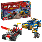 Lego Rogue vs Drix Race Car Duel