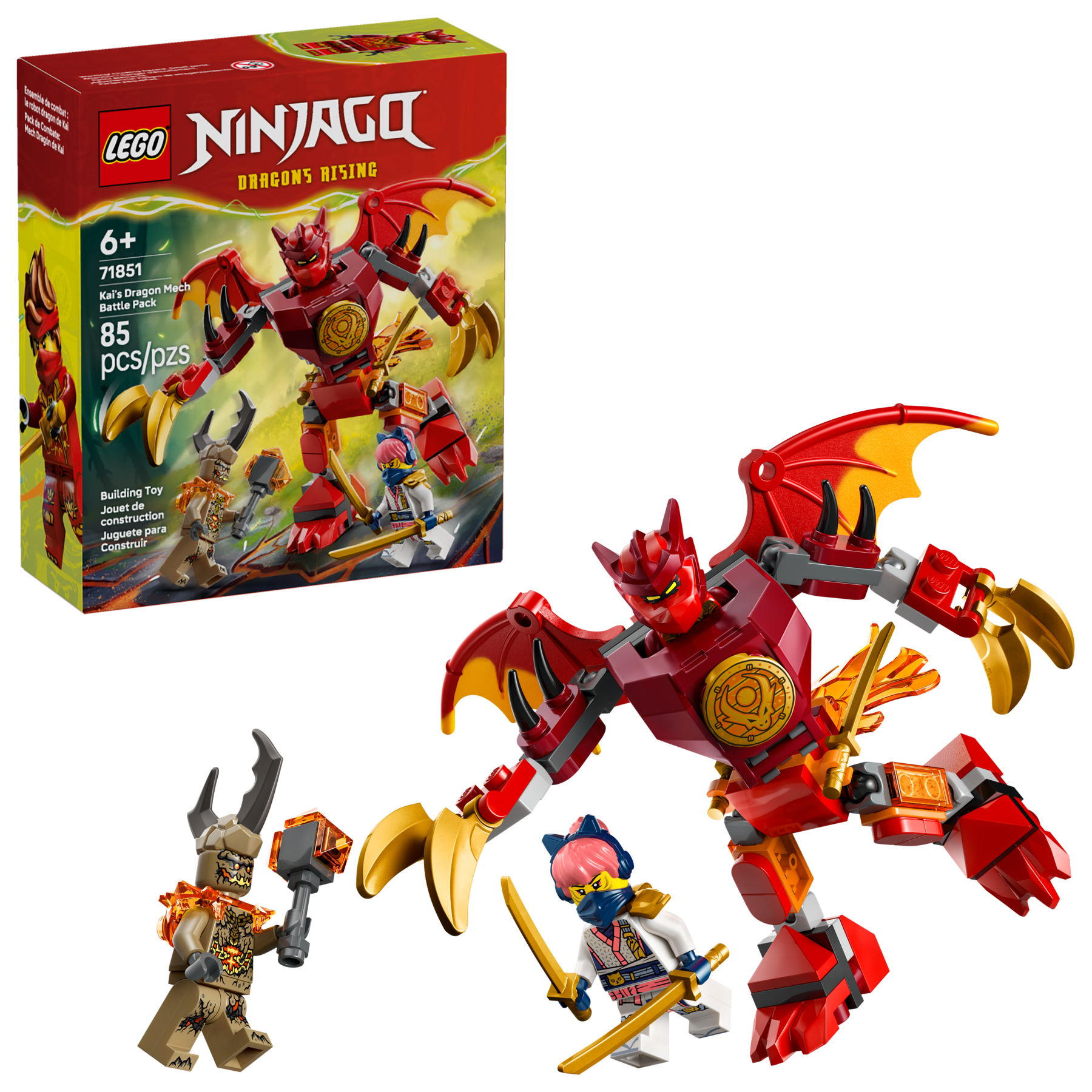Lego Kais Dragon Mech Battle Pack