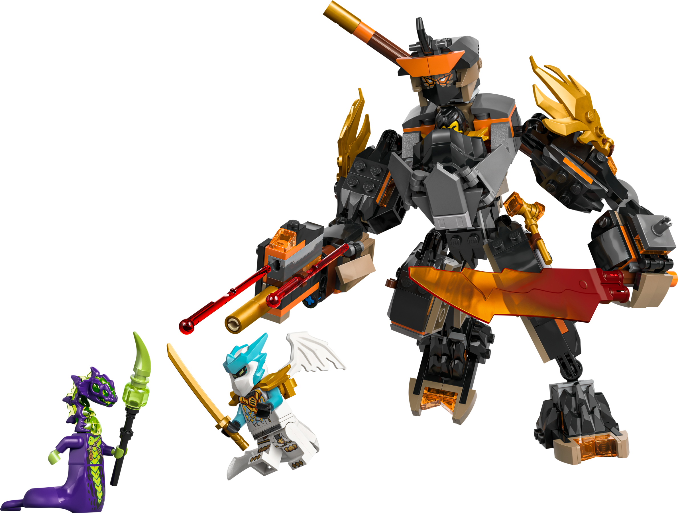 Lego Coles Mission Mech  Dragon Zane