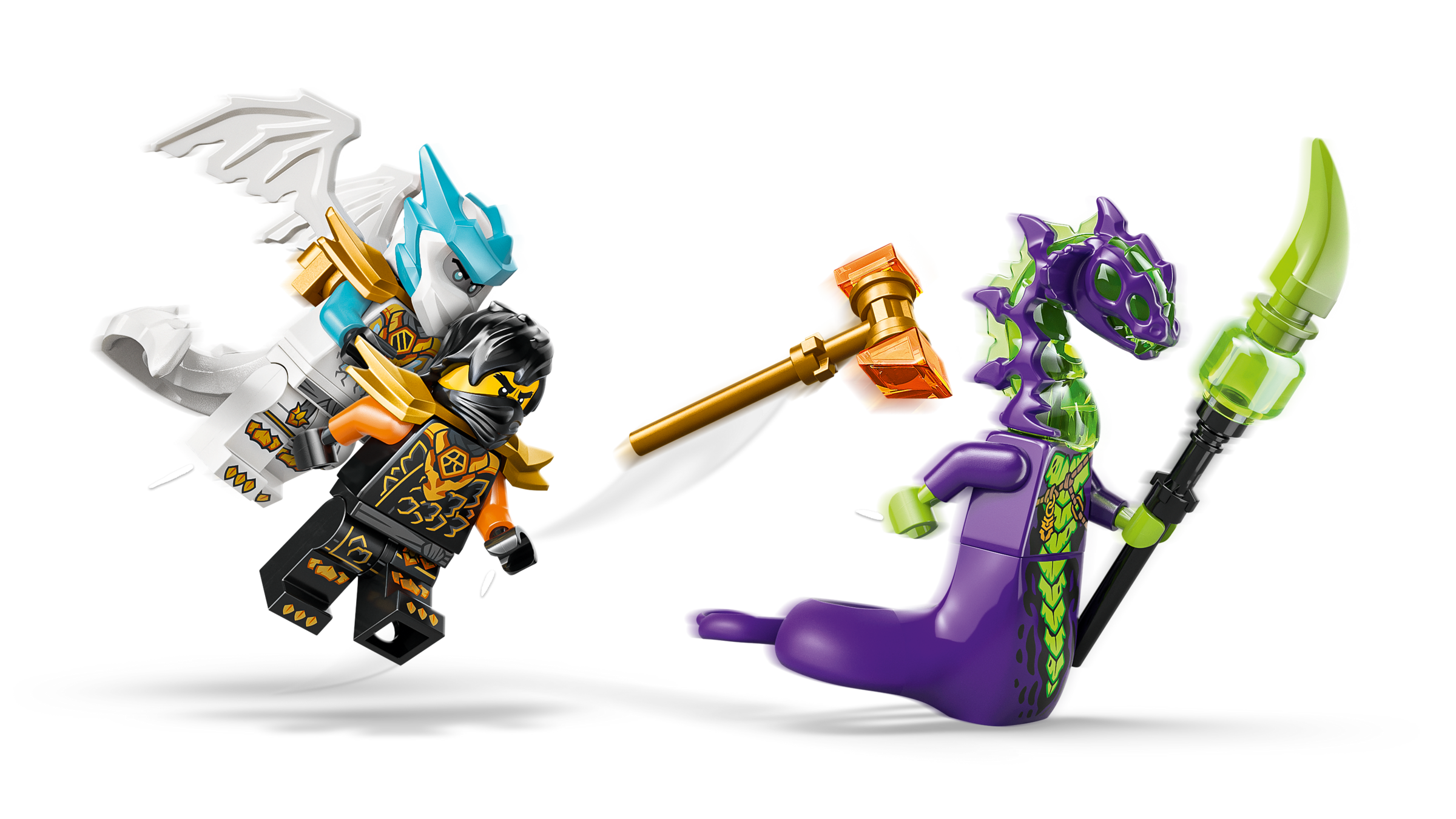 Lego Coles Mission Mech  Dragon Zane
