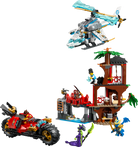 Lego Ninja Vehicle Tree House Battle