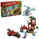 Lego Ninja Vehicle Tree House Battle