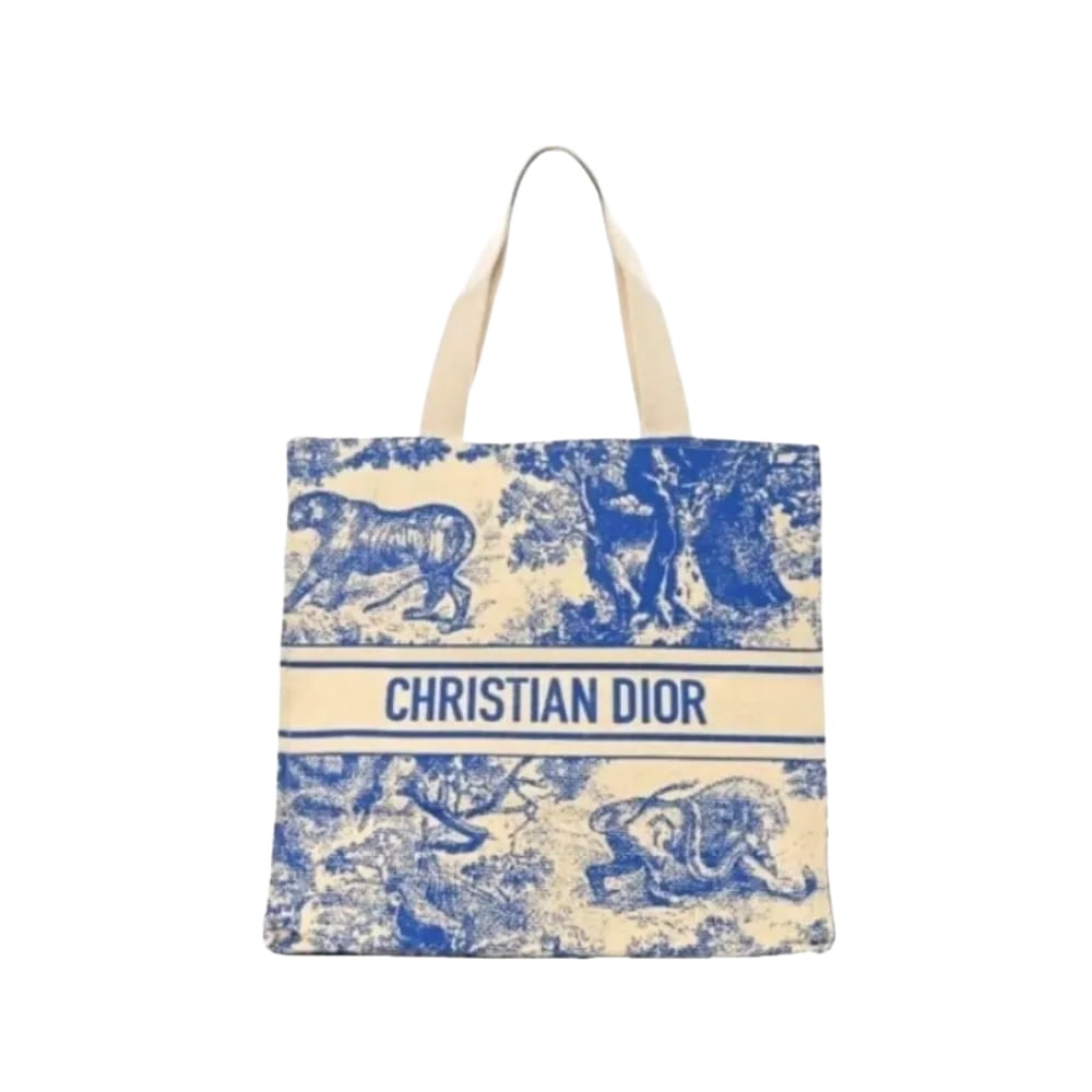 Christian Dior Dioriviera Book Tote Blue (GWP)
