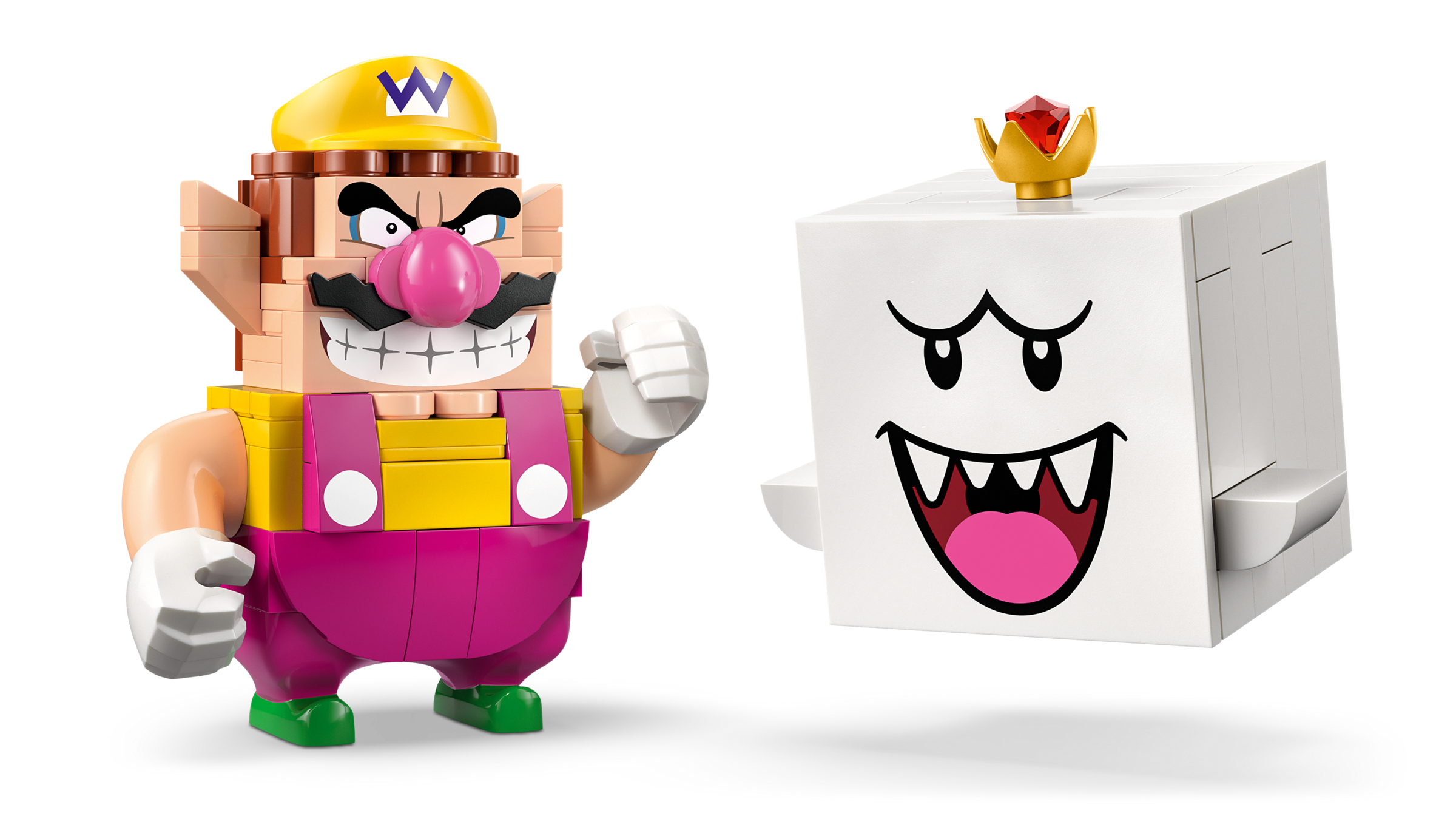 Lego Mario Kart  Wario  King Boo