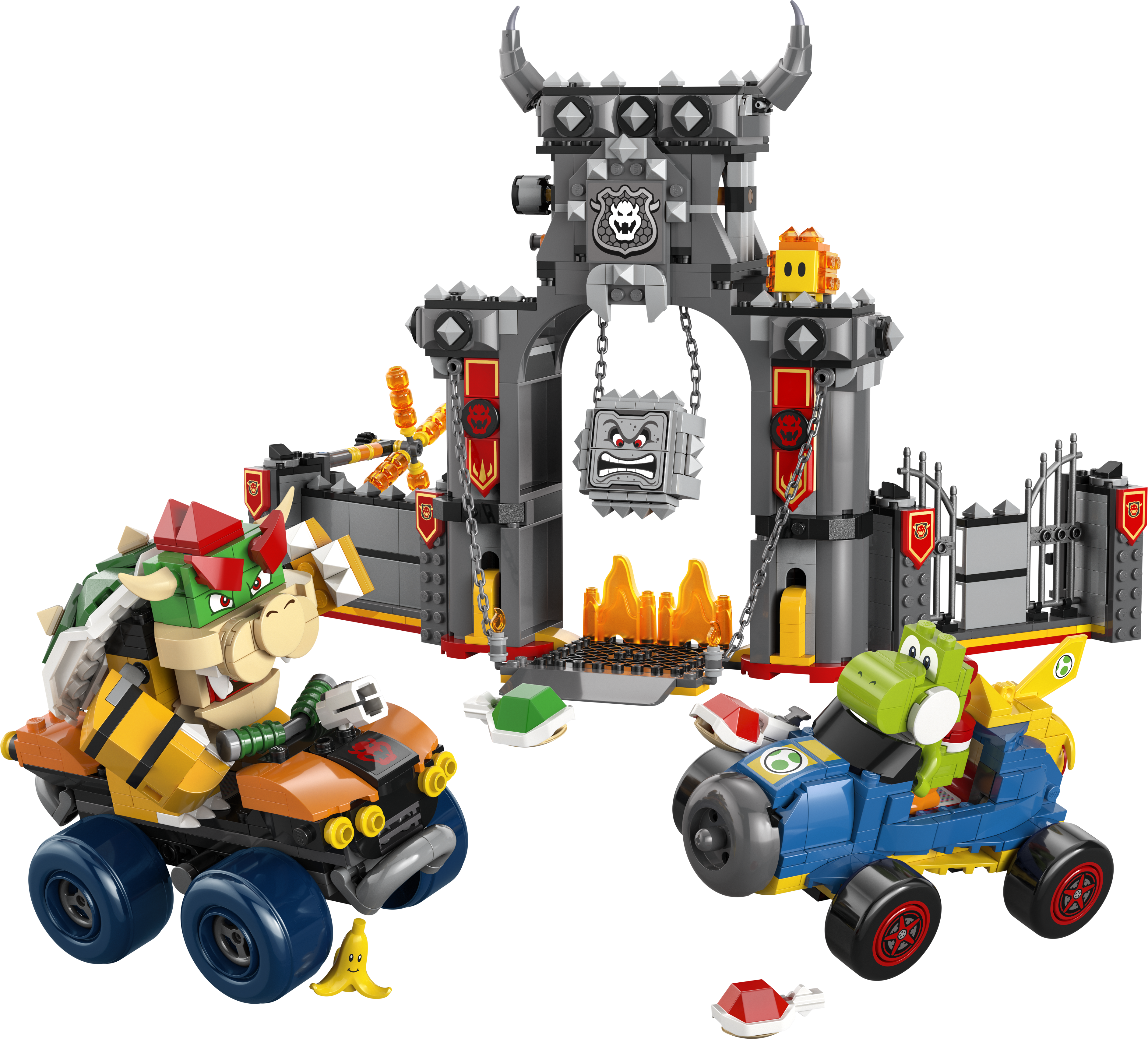 Lego Mario Kart  Bowsers Castle