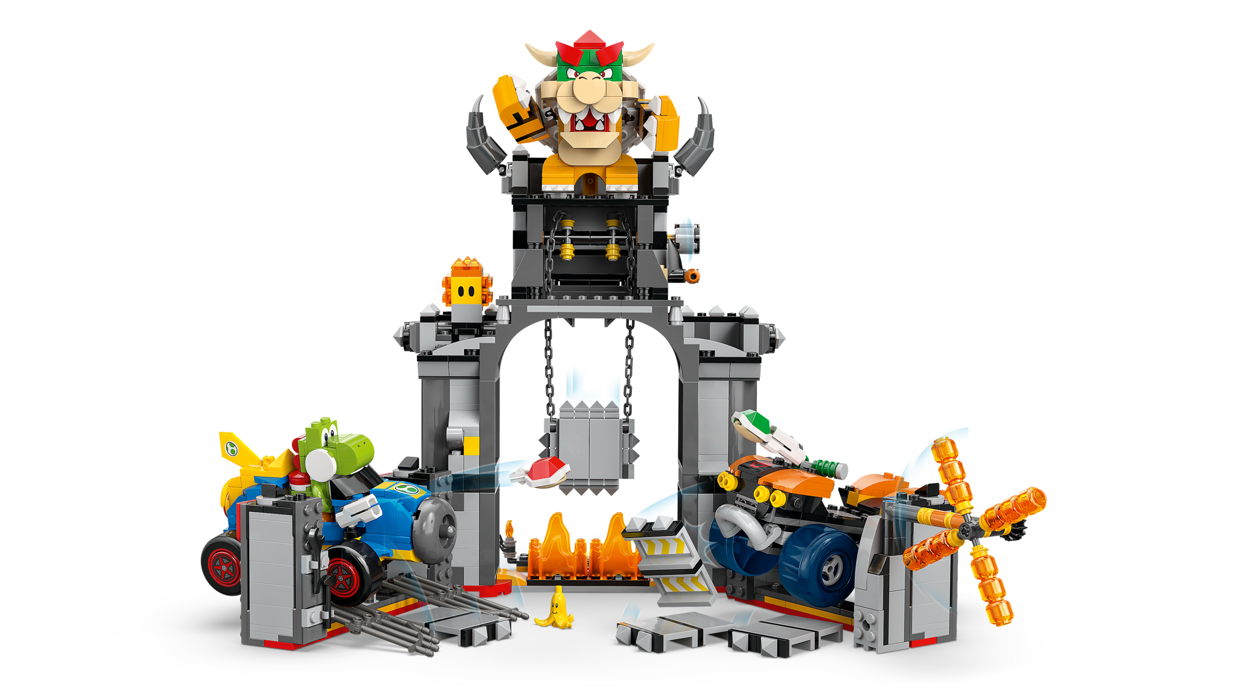 Lego Mario Kart  Bowsers Castle