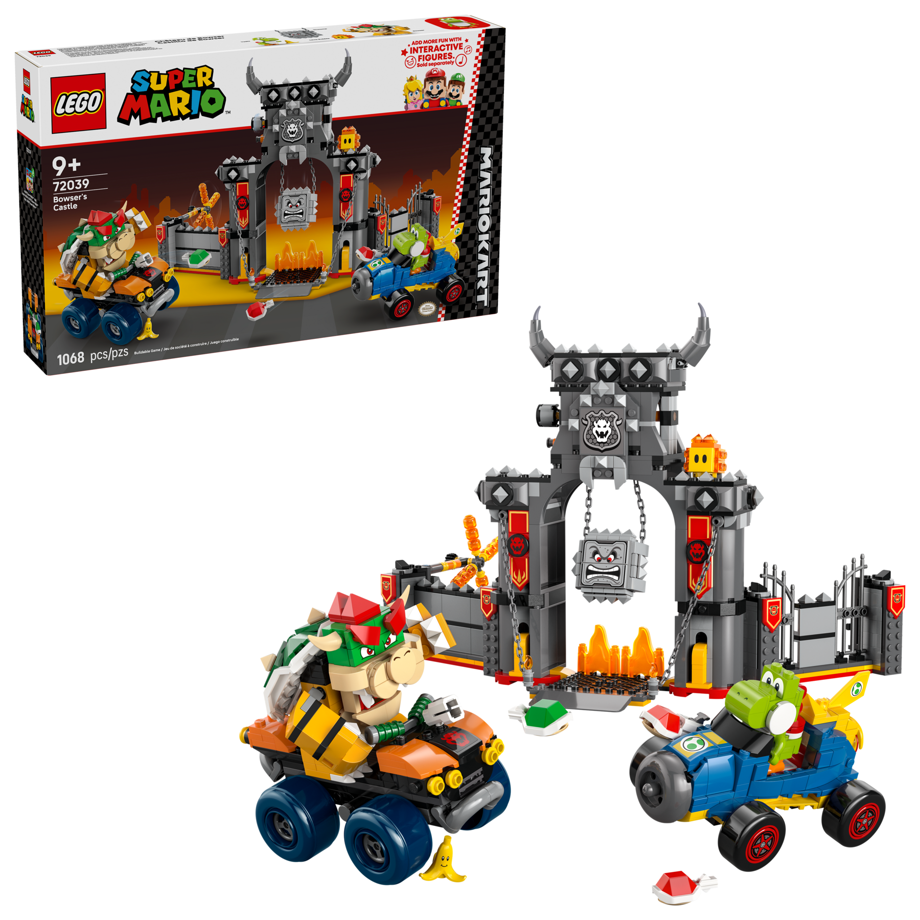 Lego Mario Kart  Bowsers Castle