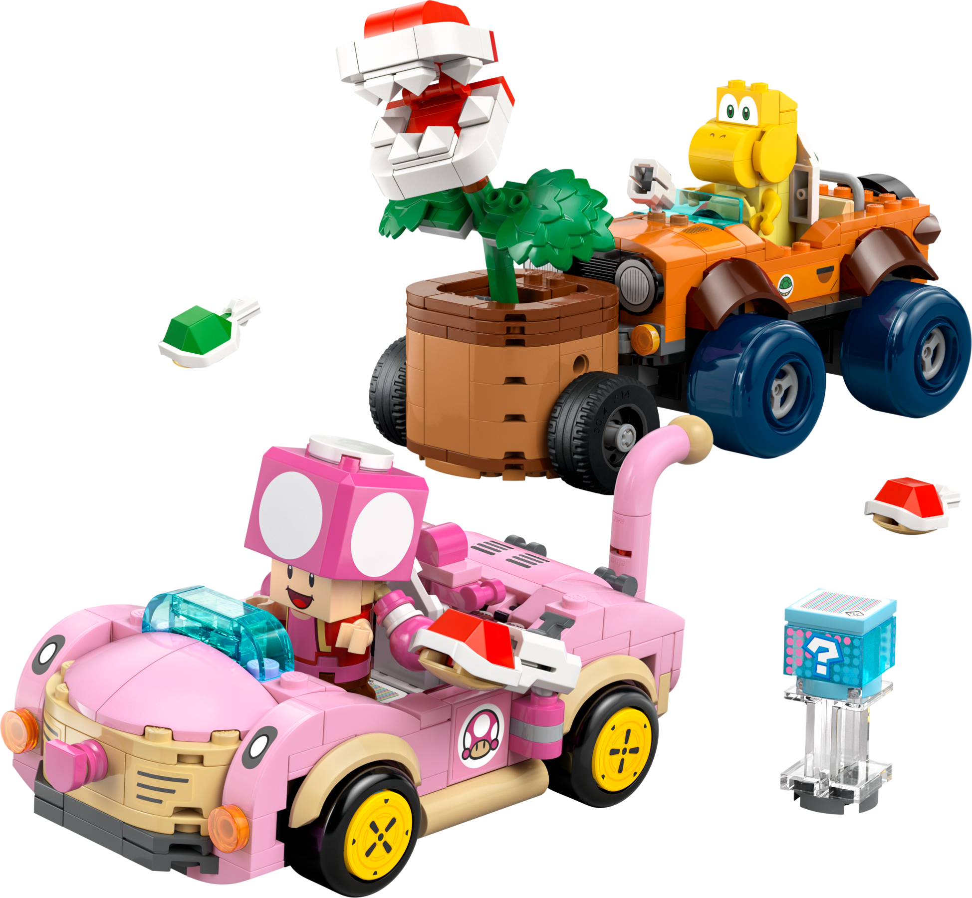Lego Mario Kart  Piranha Plant PowerUp Pursuit