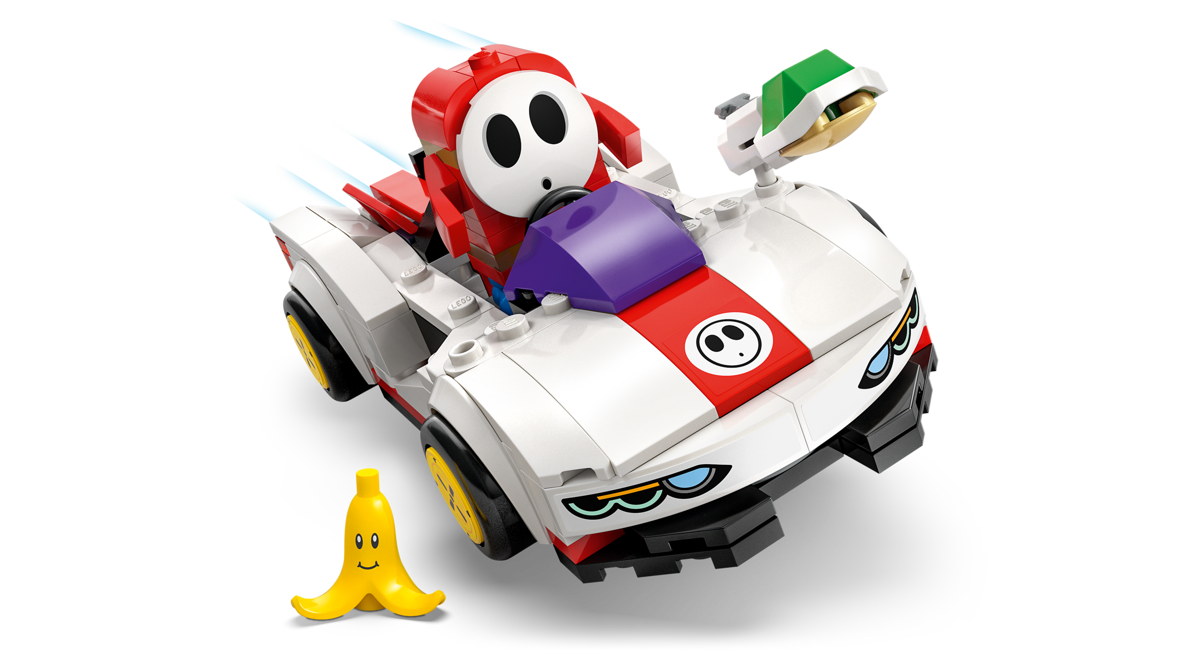 Lego Mario Kart  Shy Guy  PWing