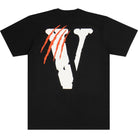 Vlone Black V Panther T-shirt BLACK - dawntown