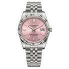 Seiko Mod Datejust Pink