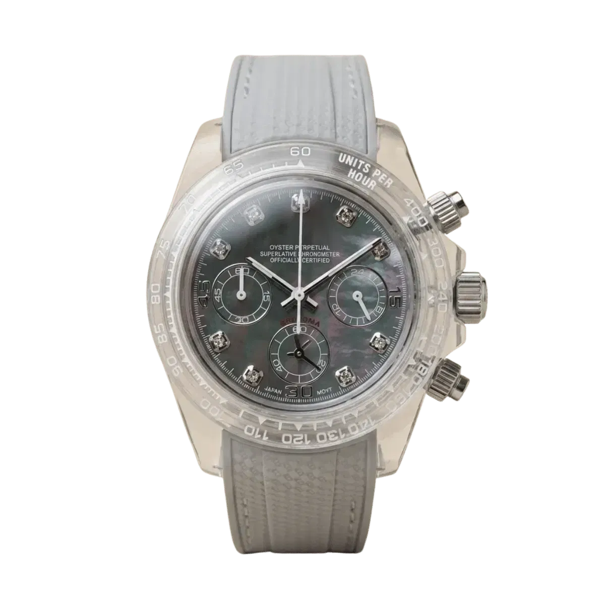 Seiko Mod Phantom Pearl Chrono