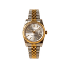 Seiko Mod Datejust Silver Two-Tone