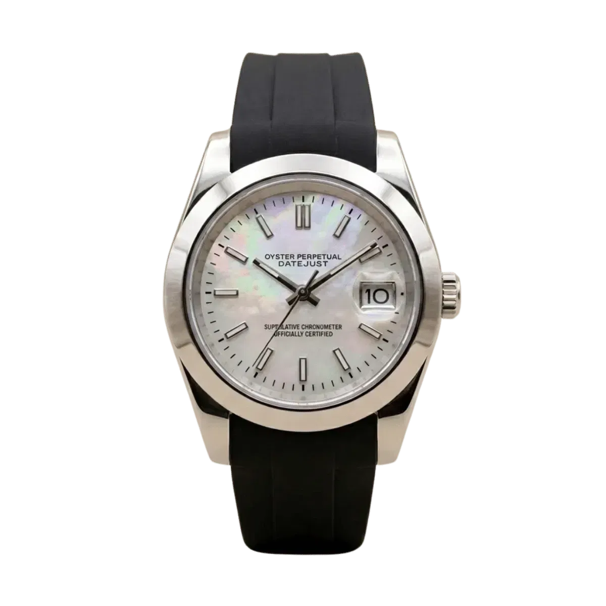 Seiko Mod Datejust Luxury Sport Mother Of Pearl