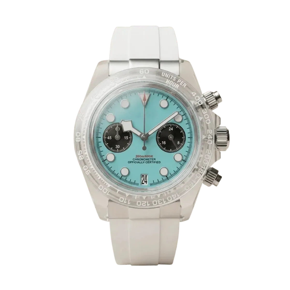 Seiko Mod Tiffany Crystal Chrono