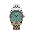 Seiko Mod Datejust Tiffany Blue