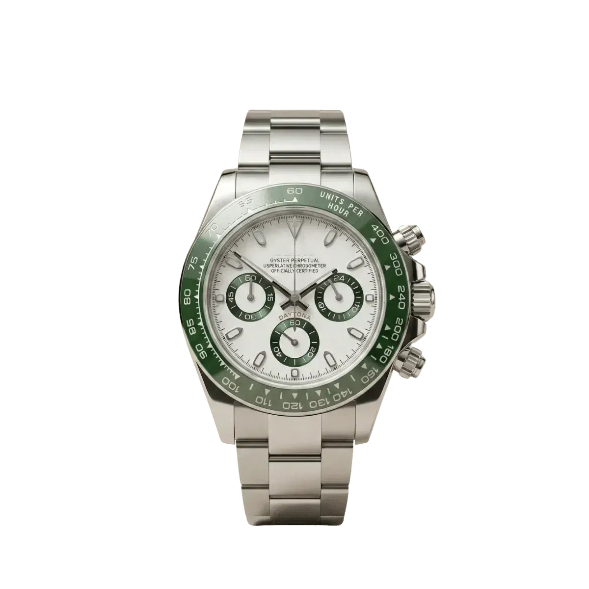 Seiko Mod Daytona Green Panda