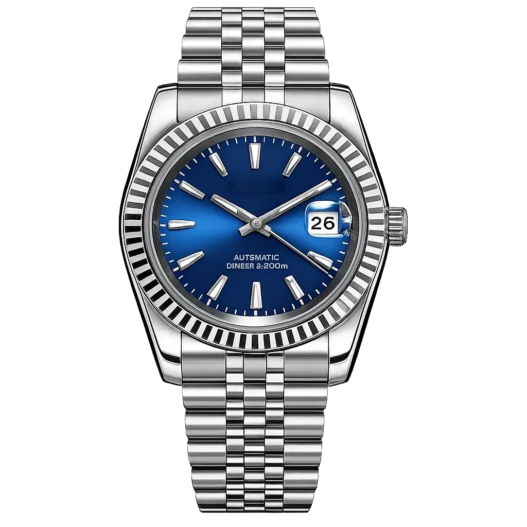 Seiko Mod Datejust Blue