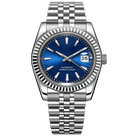 Seiko Mod Datejust Blue