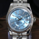 Seiko Mod Sky Dweller Ice Blue