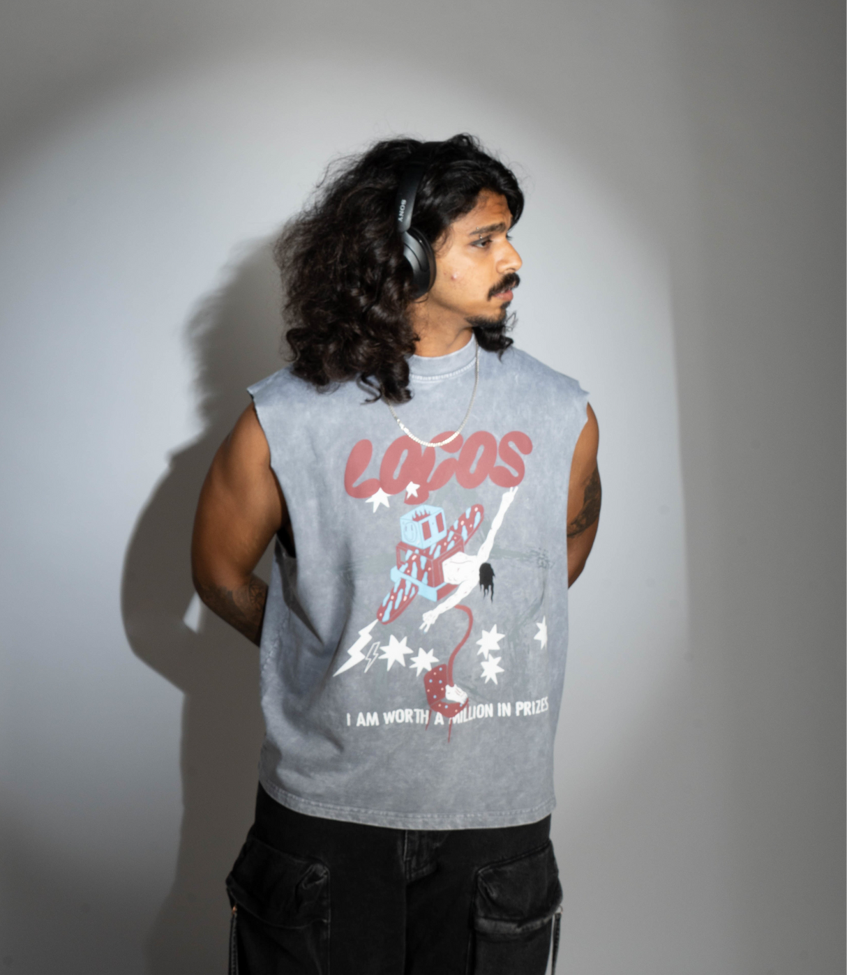 LOCOS Cosmic Chaos Muscle Tee