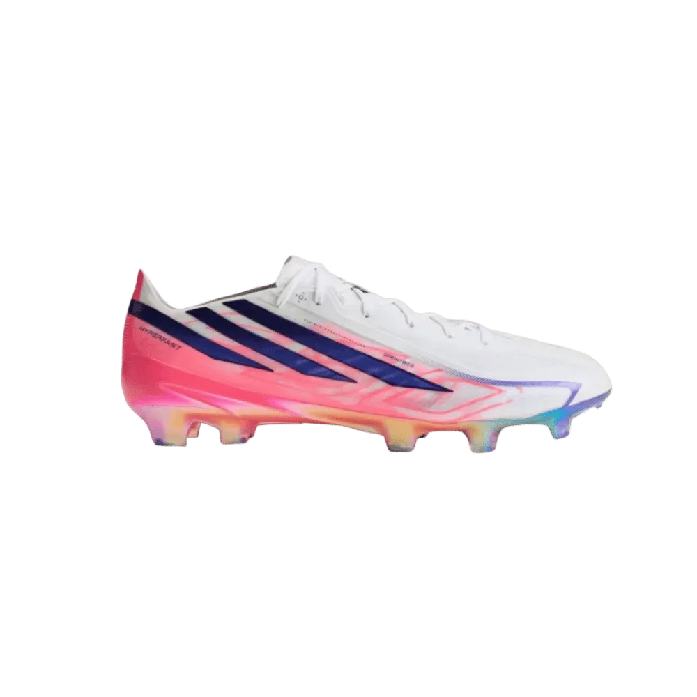 Adidas F50 Hyperfast Elite Firm Ground Soccer Cleats Cloud White