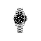 Seiko Mod Submariner Steel Black
