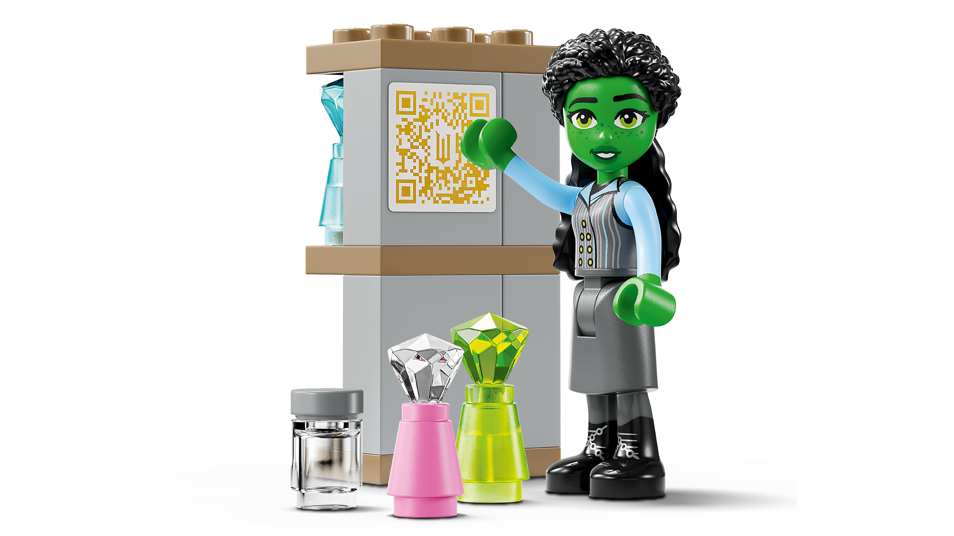 Lego Glinda Elphaba  Nessarose at Shiz University