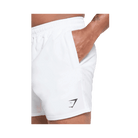 Gymshark Arrival 5" Shorts White