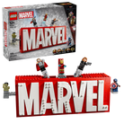 Lego MARVEL Logo  Minifigures