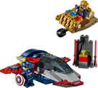 Lego Captain America vs Thanos
