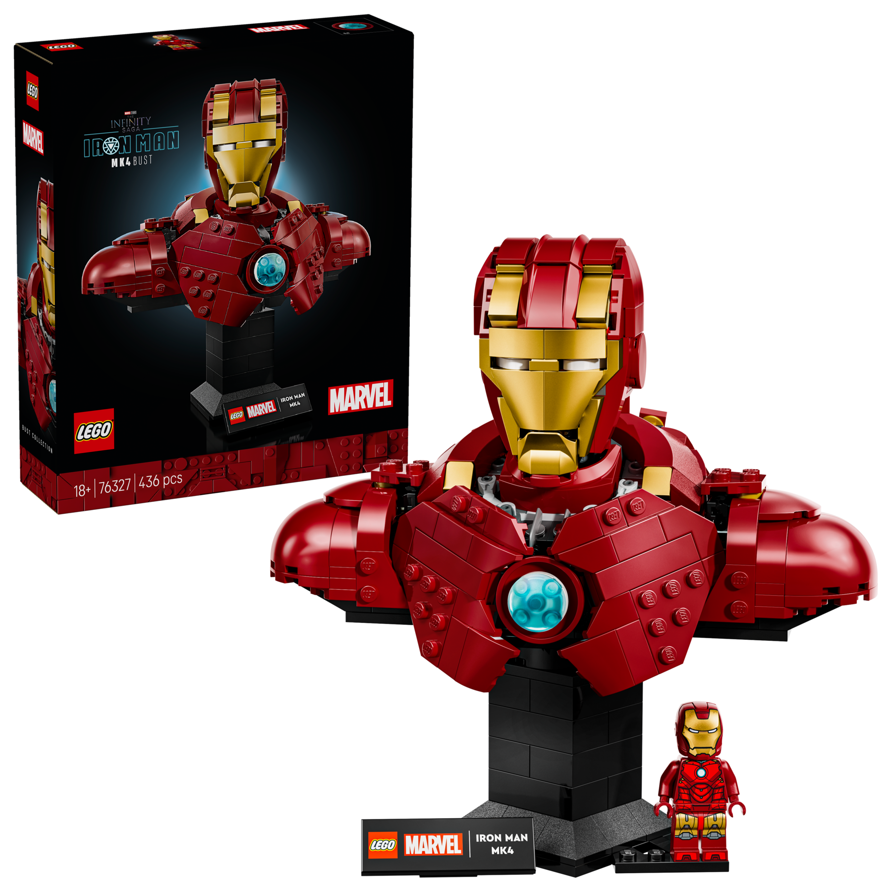 Lego Iron Man MK4 Bust