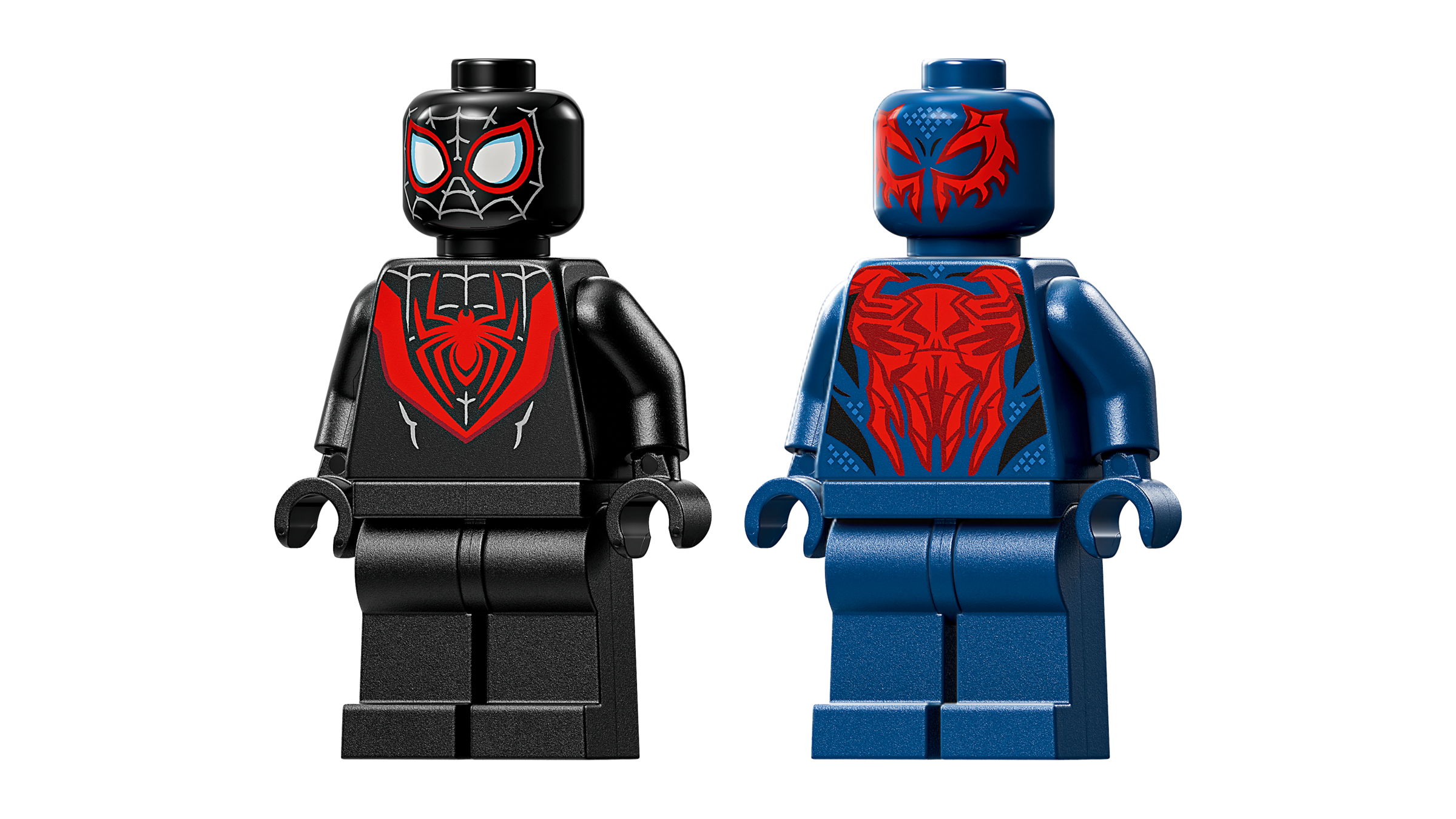Lego Miles Morales Mech vs SpiderMan 2099