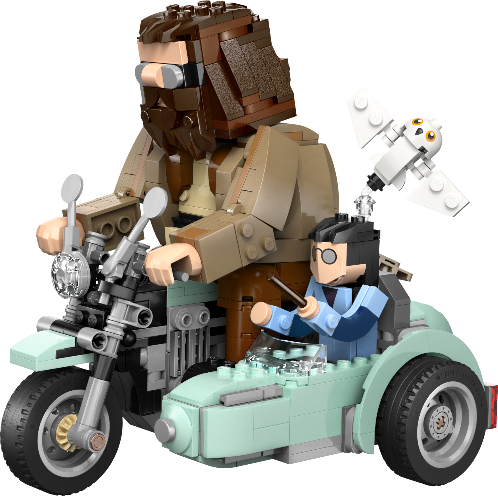Lego Hagrid  Harrys Motorcycle Ride