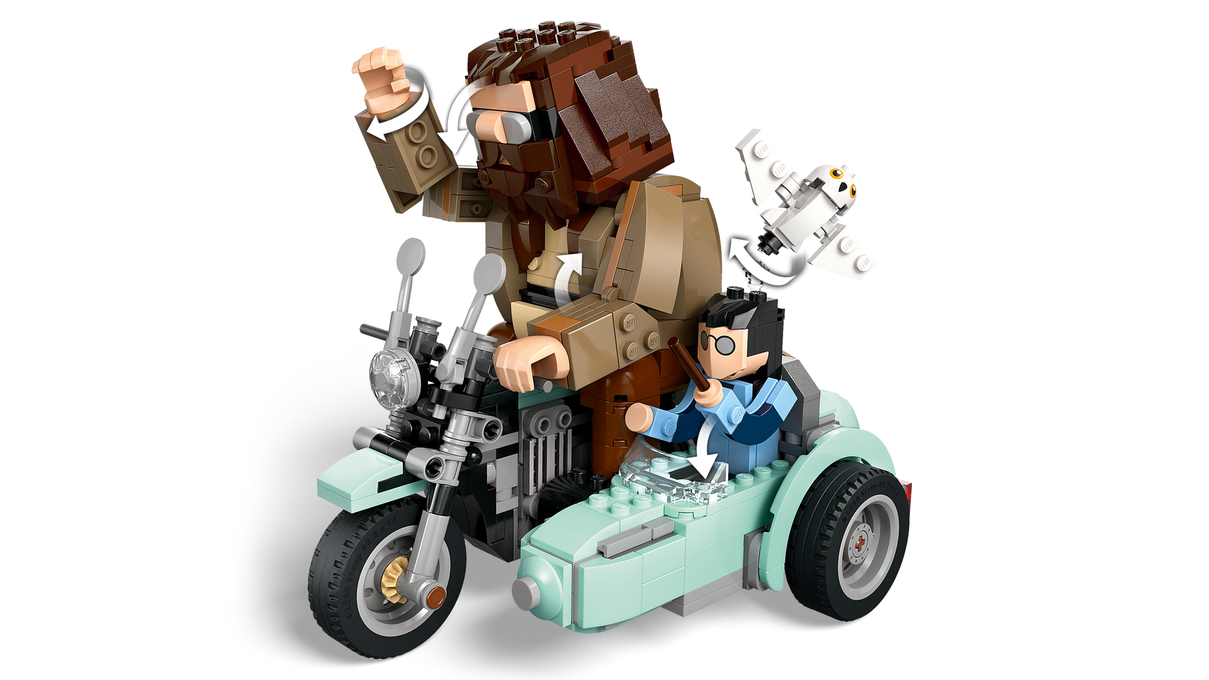Lego Hagrid  Harrys Motorcycle Ride