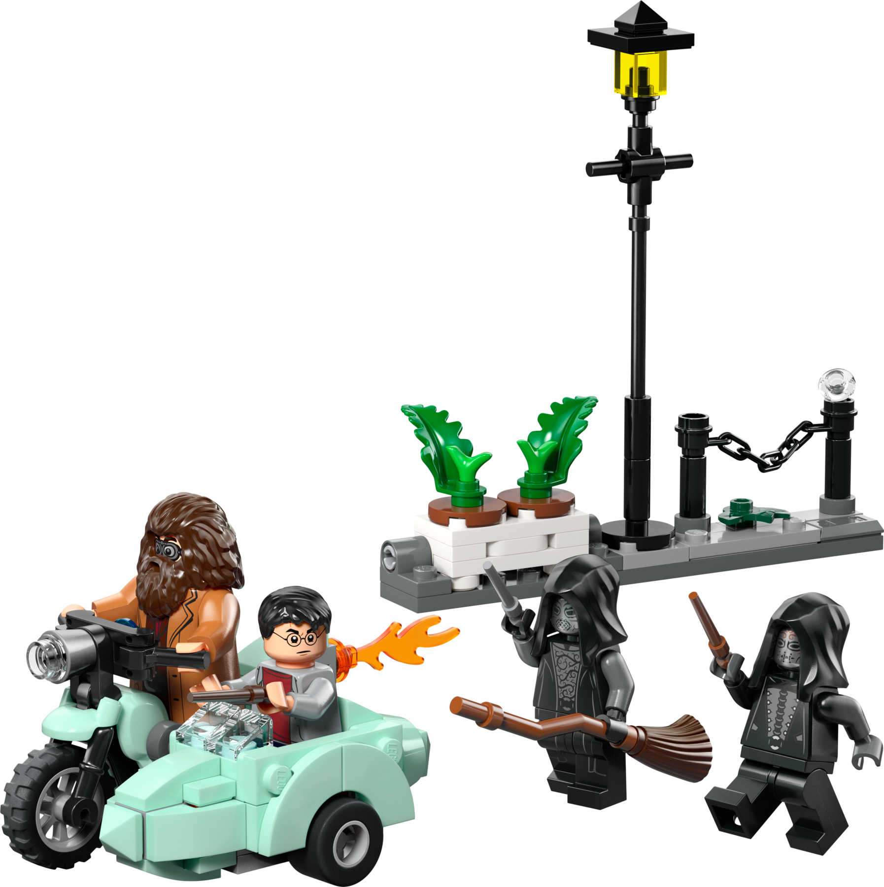 Lego Hagrid  Harrys Privet Drive Escape